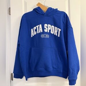 ACTA HOODIE NWT JAN 2026 DROP OVERSIZED S/M